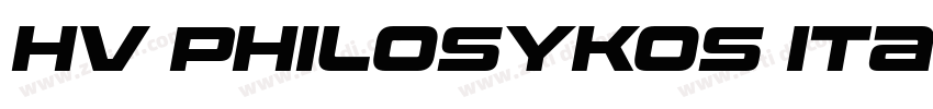 HV Philosykos Italic字体转换 HV Philosykos Italic字体转换